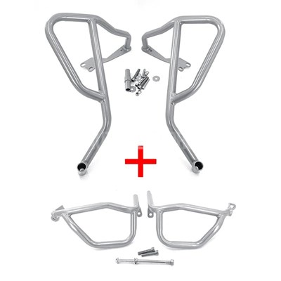 【並行輸入品】エンジン保護 ハイウェイ バイク フレーム保護 バンパーアクセサリー ホンダCB 500x 2019-2023 互換性の画像