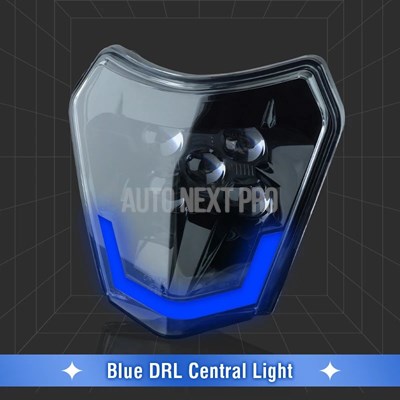 【並行輸入品】Queen-バイク用LEDヘッドライト バイク 二輪ヘッドライト ktm sxf モトクロス エンデューロ スーパーモト_1