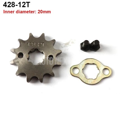 並行輸入品】atvフロントエンジン リテーナープレートロック付き