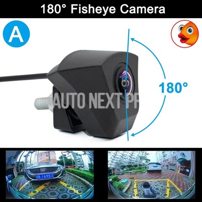 並行輸入品】Fisheye-暗視フロントカメラ アウディa1 a3 a4 a5 a6 a7