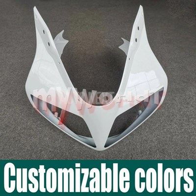 バイク フロントヘッドライトアッパーフェアリングノーズカウルフィット 2003 - 2011 スズキ SV650S SV1000S SV650 SV1000 2004 2005 2006 2007