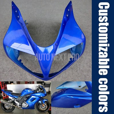 バイク フロントヘッドライトアッパーフェアリングノーズカウルフィット 2003 - 2011 スズキ SV650S SV1000S SV650 SV1000 2004 2005 2006 2007