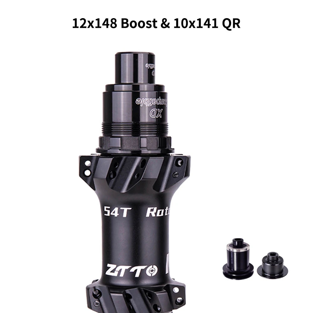 【並行輸入品】Ztto m1 mtbテクノロジープルブースト148ハブ超軽量28穴ブッシング54tラチェットハグxdmsコア12スピードスルーアクスル28時間メイザ自転車の画像
