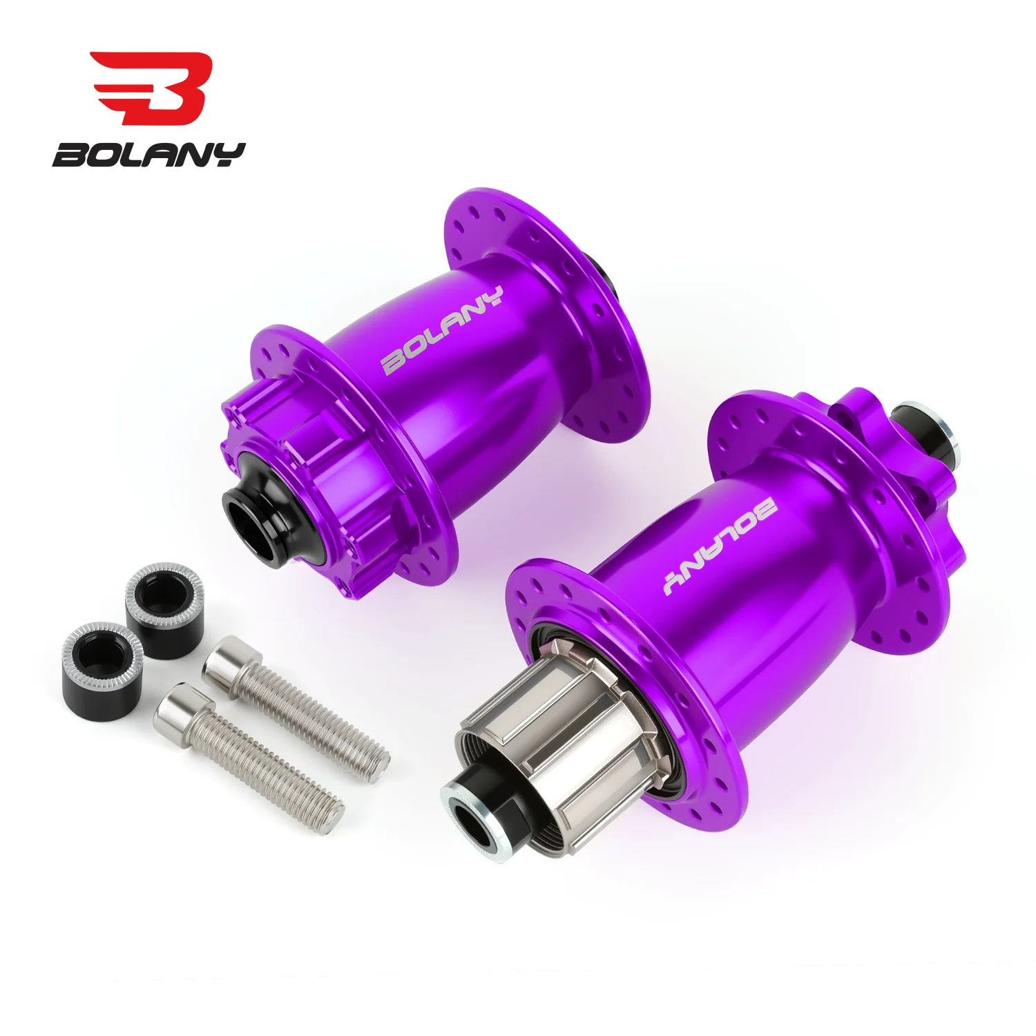並行輸入品】BOLANY ダートジャンプハブ 32穴 6爪ハブ 10x135mm