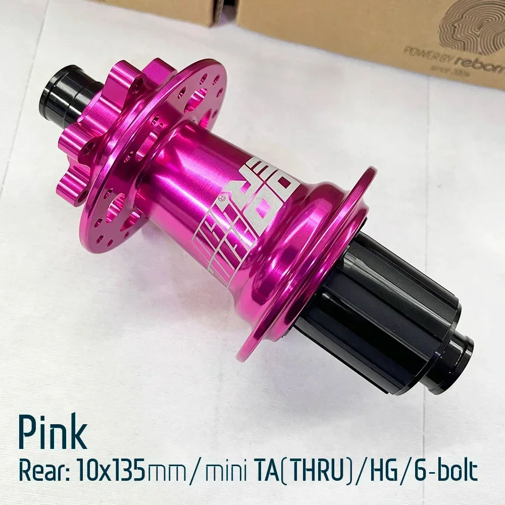 KOOZER XM490 ピンク ハブ 未使用 クイック 100/135 32h 並行輸入品】リアロード自転車ハブ Koozer-XM490プロMTB k7キューブ 8