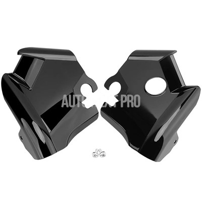 【並行輸入品】ブラックバイク 二輪ネックトリムカバー メタル ヤマハxvs400ドラッグスター96-17xvs650ドラッグスターv-スター650用の画像