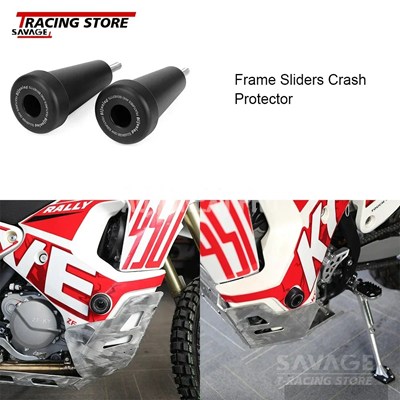 【並行輸入品】バイクブレーキキャリパーガードカバー チェーンガイドガード ブレーキクラッチレバー プロテクターフレーム ホイールスライダー kove 450ラリーの画像