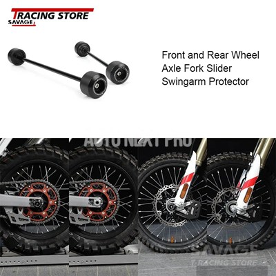 【並行輸入品】バイクブレーキキャリパーガードカバー チェーンガイドガード ブレーキクラッチレバー プロテクターフレーム ホイールスライダー kove 450ラリーの画像
