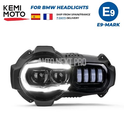 【並行輸入品】r1200gs led bmw r1200gsa r 1200 gs advアドベンチャーledヘッドライト点灯アセンブリヘッドランプの画像