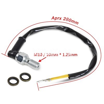 *配送出来ません 並行輸入品】バイク油圧ブレーキライトスイッチバンジョーボルト10mm