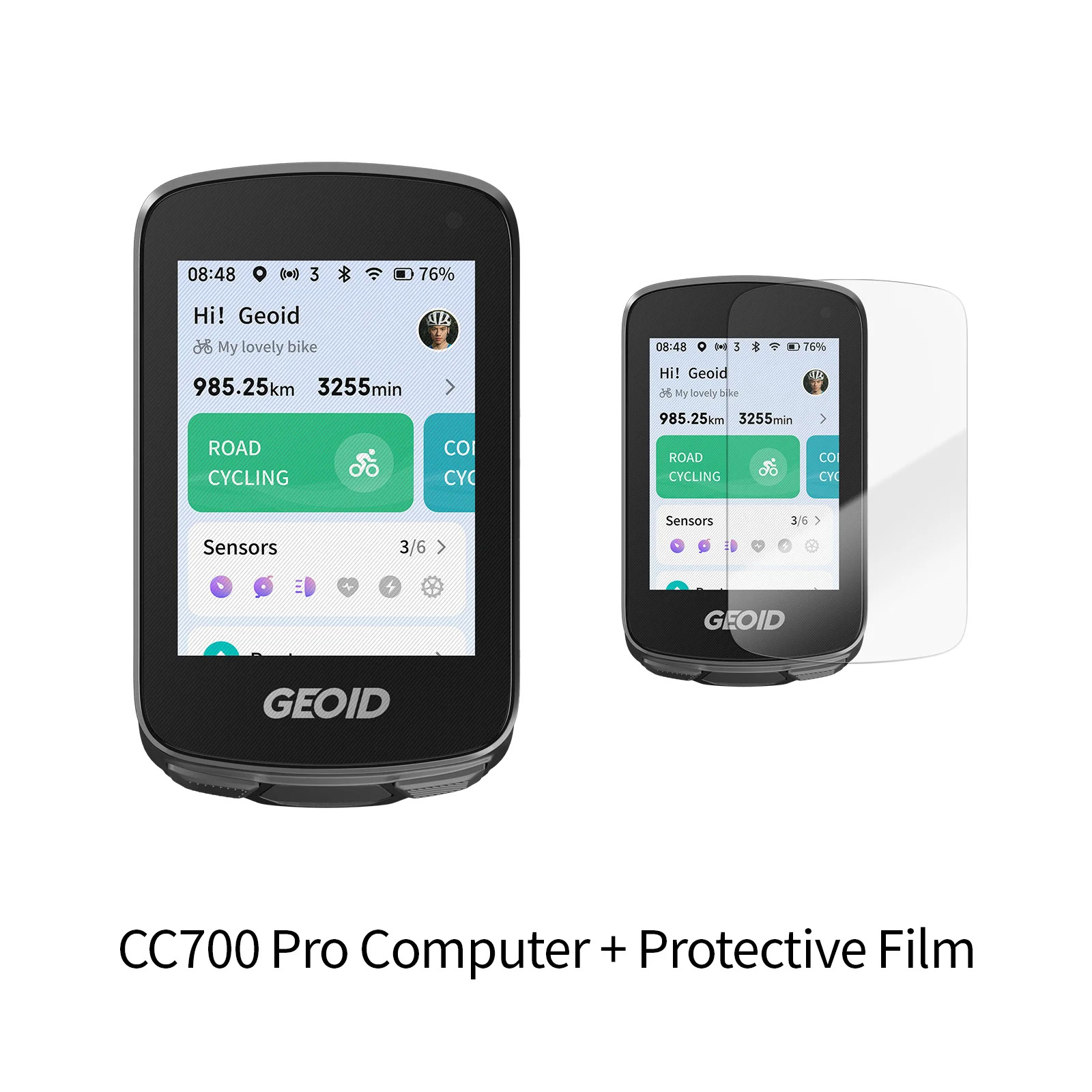 GEOID CC700 Pro 2.8インチ GPS サイクルコンピュータ Amazon | GEOID CC700 2.8インチ カラースクリーン ワイヤレス自転車