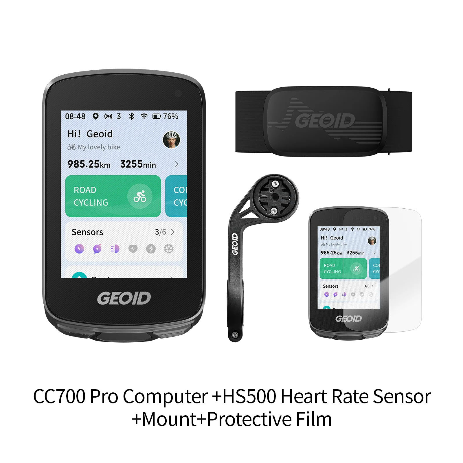 並行輸入品】GEOID CC700 Pro 自転車コンピューター GPS 2.8インチ