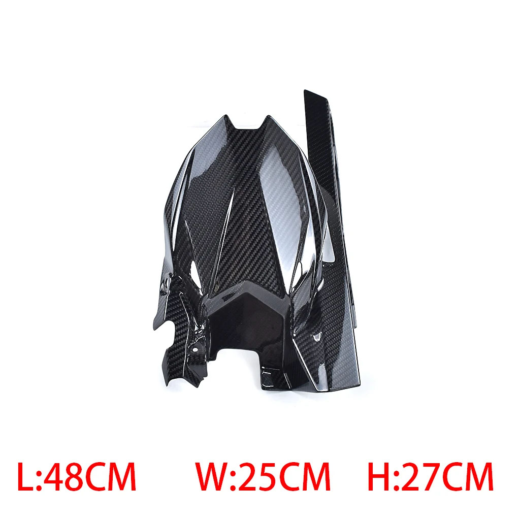 【並行輸入品】バイクマッドガード部品アクセサリーカワサキ ZX4RR/4R ZX25R 2020-2024 100% カーボンプロテクターリアフェンダースプラッシュガード_3