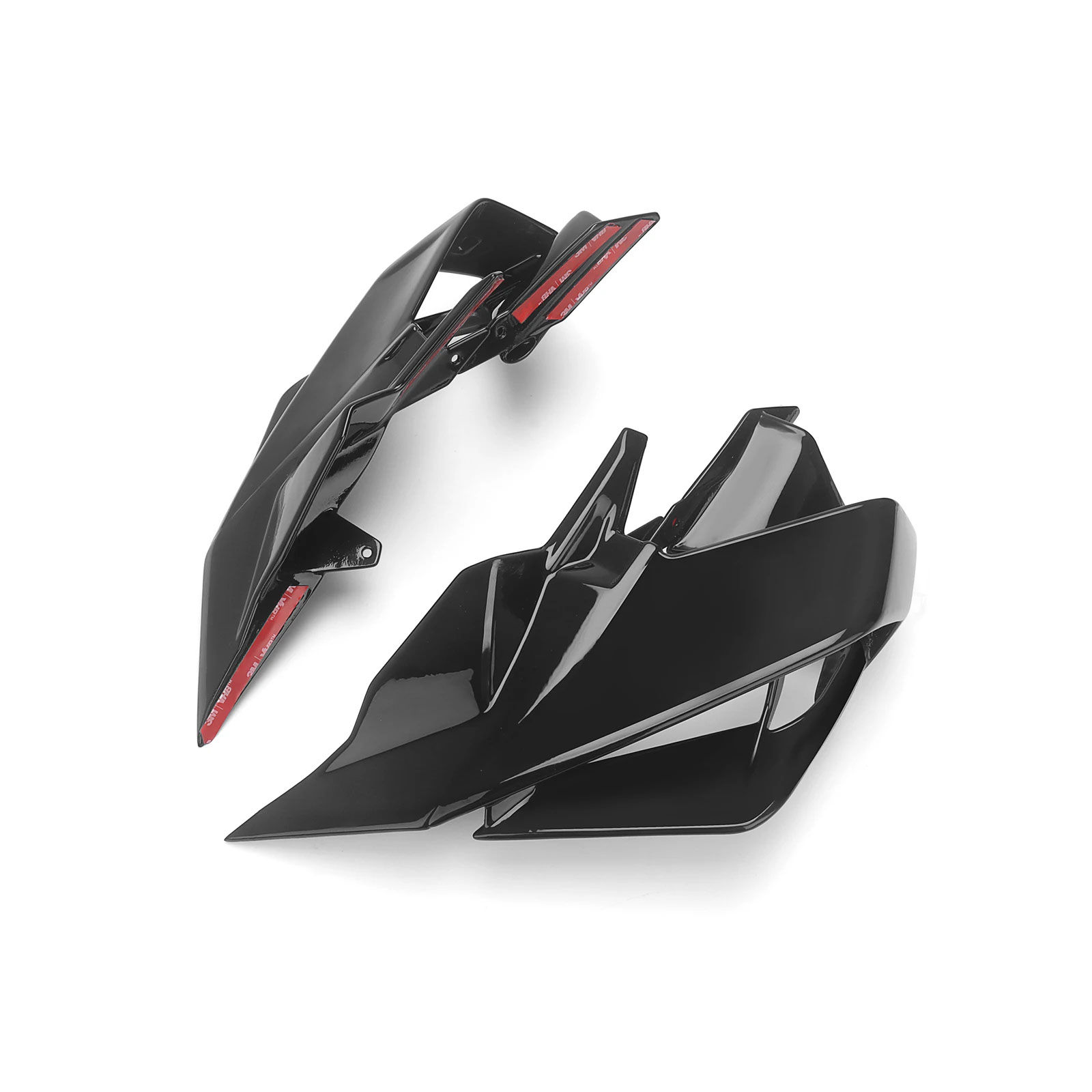 【並行輸入品】バイクスポイラー空力ウィングレット固定翼カワサキ ZX-4R ZX-4RR ZX-25R 2020-2025 サイドウィングサイドフェアリングサイドスポイラーの画像
