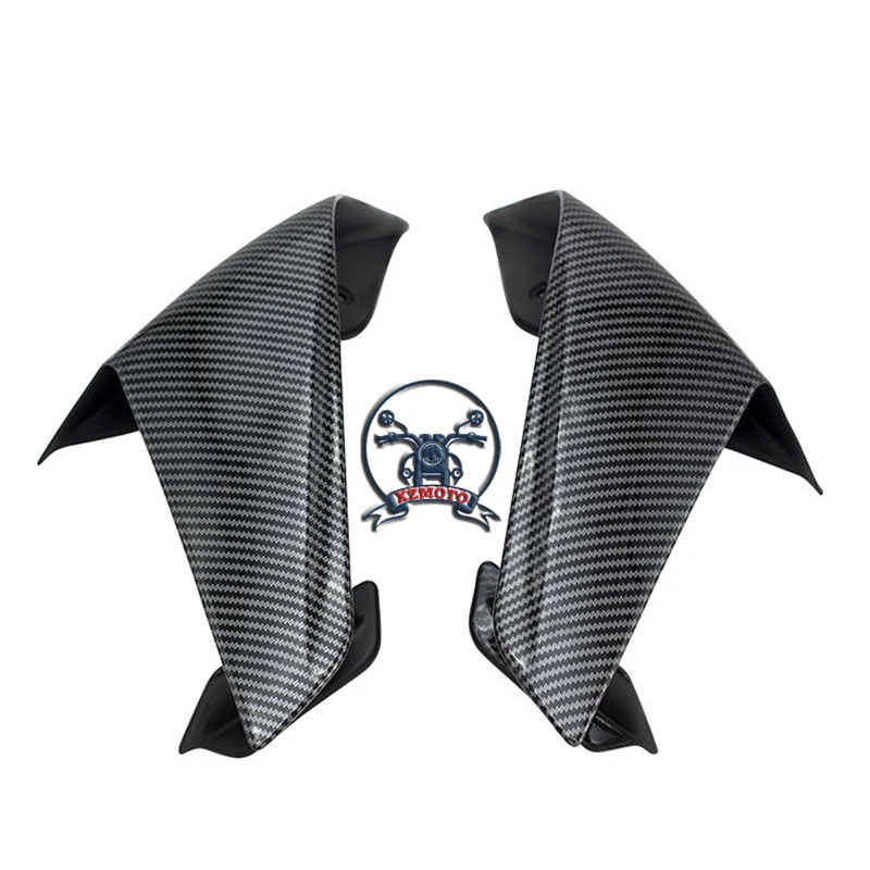 【並行輸入品】ホンダ CBR1000RR CBR 1000RR 2012-2016 新型バイク用ウィングレット 固定式ウィンドウィング ABSカーボン エアロウィングレット スポイラーキッの画像