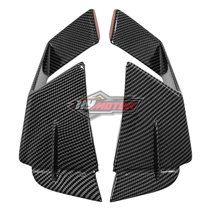 並行輸入品】 バイク固定翼サイドスポイラーサイドウイング