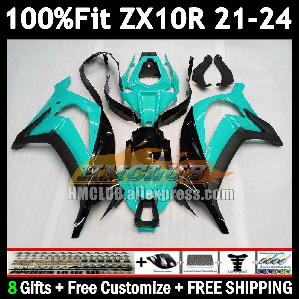 並行輸入品】カワサキ ニンジャ ZX-10R ZX 10R 10 R グロスシアン 2021