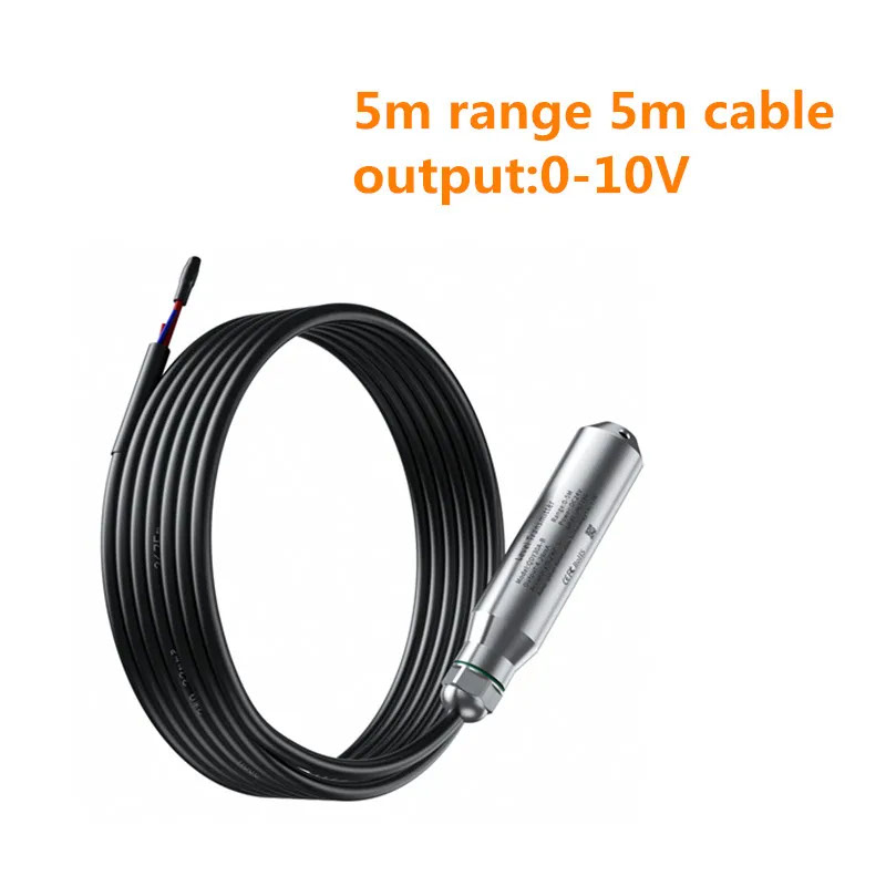 【並行輸入品】水位計タンクレベル制御計器リレー警報水中水位センサータンク 0-10V RS485の画像