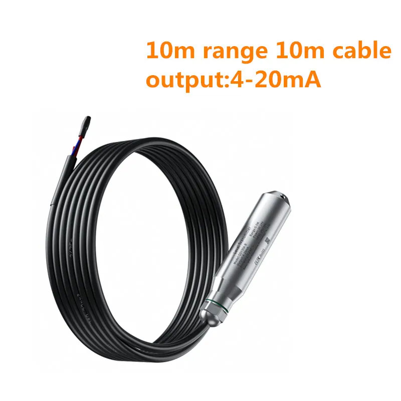 【並行輸入品】水位計タンクレベル制御計器リレー警報水中水位センサータンク 0-10V RS485の画像