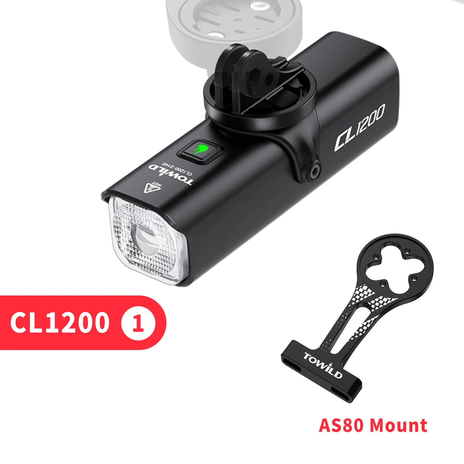 並行輸入品】TOWILD CL1200 スマート自転車ライトリモコン自転車ライト