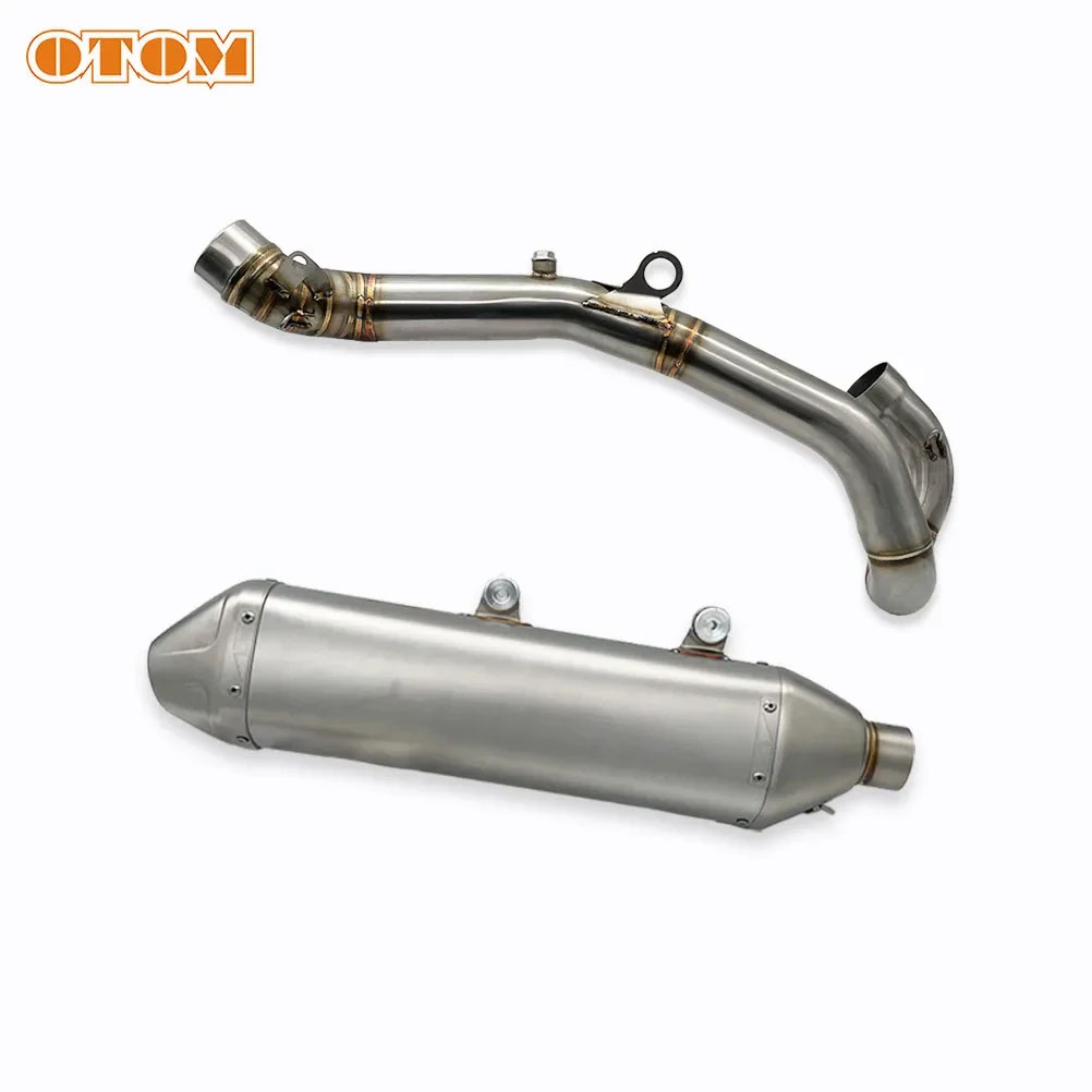 KTM SXF XCF EXC ハスクバーナ FC FE FX FS 250 350 450 500 501 2016-2019用 バイク排気ヘッダーパイプマフラーテール接続チューブの画像