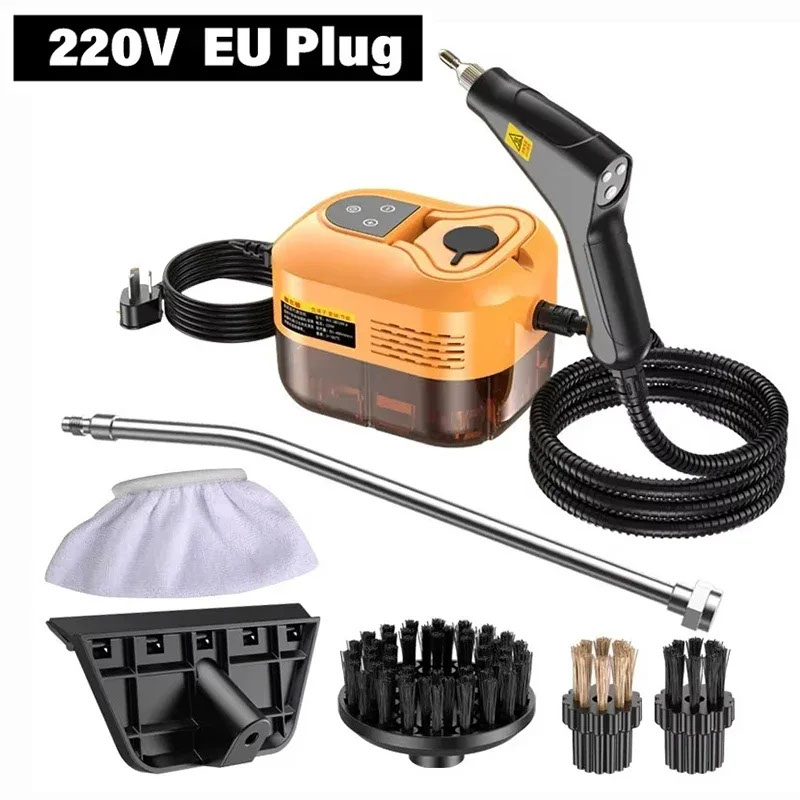 多機能ハンドヘルドスチームクリーナーポータブル高温スチームクリーニング 110 V/220 V エアコンキッチンフード車_4