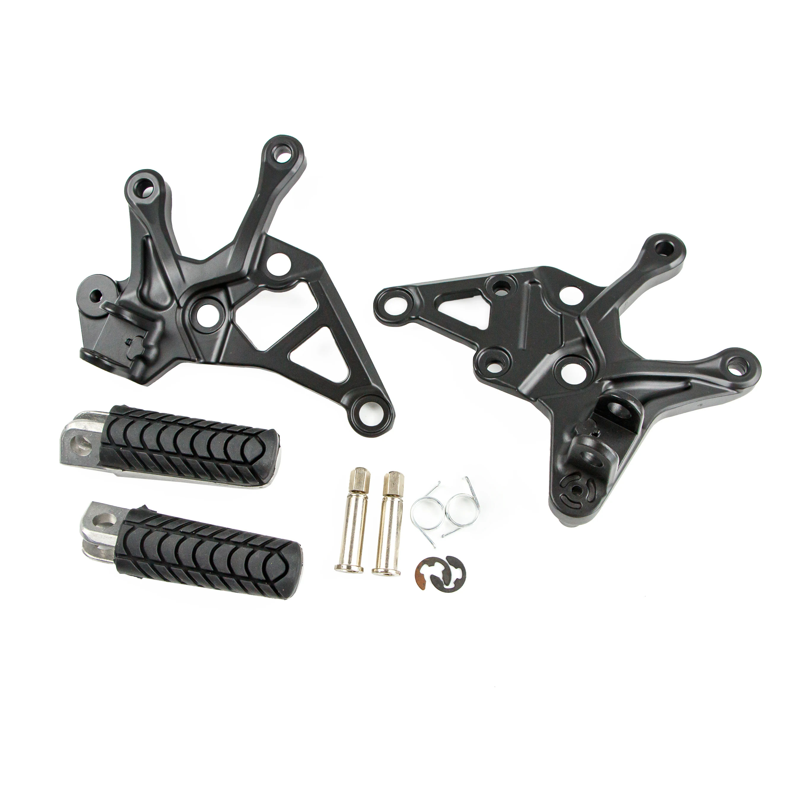 バイク用フロントフットレストセット フットレスト ブラケットマウント カワサキz900 2017-2023 z 900 バイクアクセサリー 2018  2019  2020の画像