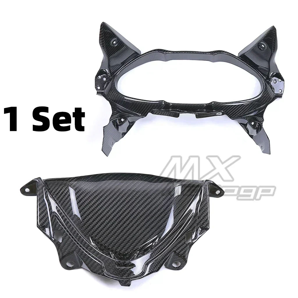 バイク用カーボンフェアリング サイドパネル フロントフェンダー保護  そ スズキgsx1300rハヤブサ2021 2022 2023 2024_11