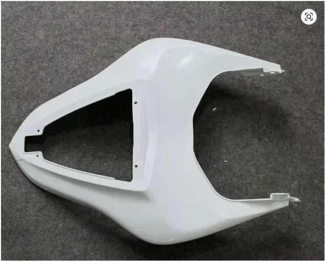 OEM品質ABSレジン未塗装リアテールカウルフェアリングカバー Kawasaki Ninja ZX-6R 2007 2008 636 ZX6R用 穴あけ済みの画像
