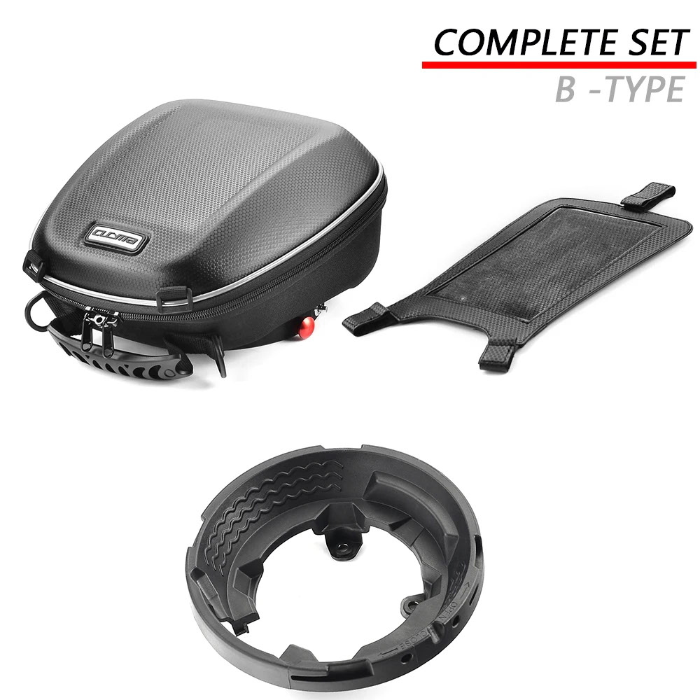 カワサキz400 z650 z650rs ニンジャZX-4RR zx636 7 ハイブリッドZX-10RR  2024用 バイクタンクバッグ ラゲッジナビゲーション クイックロックの画像