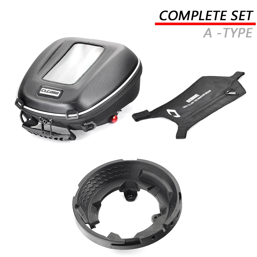 カワサキz400 z650 z650rs ニンジャZX-4RR zx636 7 ハイブリッドZX-10RR  2024用 バイクタンクバッグ ラゲッジナビゲーション クイックロックの画像