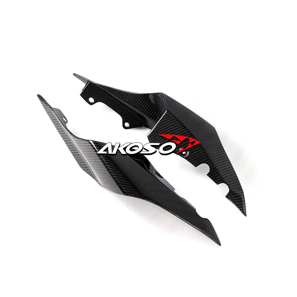 100% 3K純粋カーボン バイクテールフェアリングカウリングサイドパネル 2015 2017 2020 2022 ヤマハR1 R1M用_3