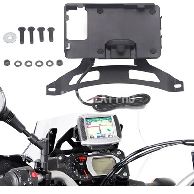 【並行輸入品】ヤマハXT1200Z xt 1200 z超tenere 2011-2016携帯電話ナビゲーションブラケットgps usb充電_1