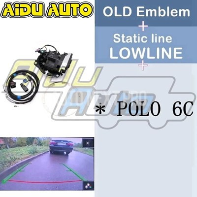 並行輸入品】エンブレム付きリアビューカメラ vwパサートb8 8.5アルテ