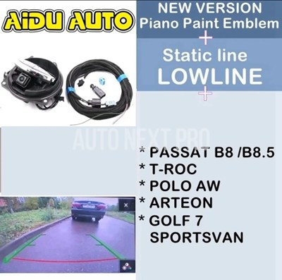 並行輸入品】エンブレム付きリアビューカメラ vwパサートb8 8.5アルテ