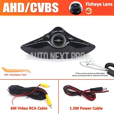【未使用品】フロントカメラ 並行輸入品】車 フロントビューカメラ 防水hdフロントカメラ マツダ2 3