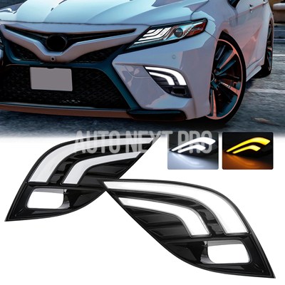 並行輸入品】トヨタカムリsexse 2018 2019 2020用LEDフォグランプ デイ