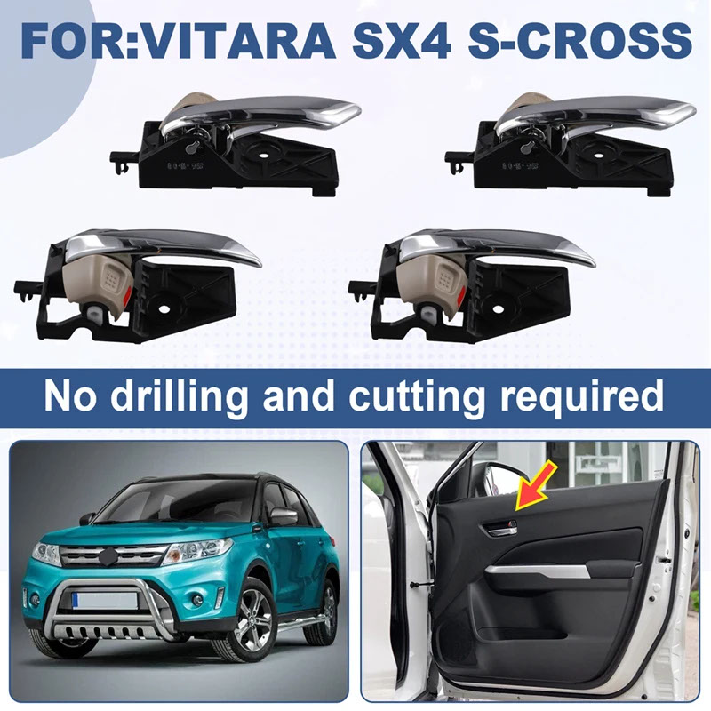 エムエム スズキビターラsx4 s-cross 83130-61m10 83110-61m10 4個用インテリア