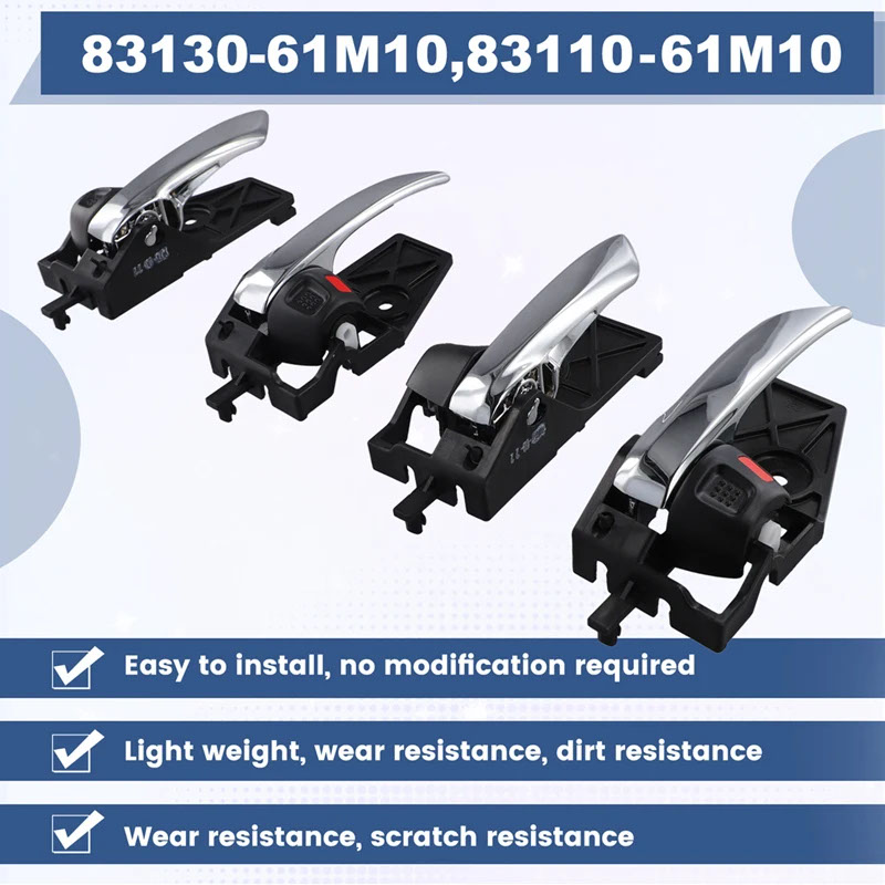 スズキビターラsx4 s-cross 83130-61m10 83110-61m10 4個用インテリア