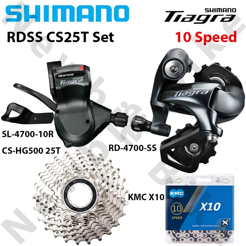 並行輸入品】シマノ Tiagra 4700 10 スピードグループセットロード