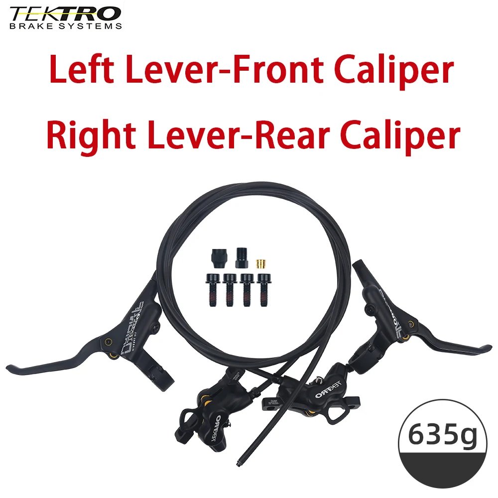 tektro Gemini 油圧ブレーキシステム 2レバー 2キャリパー Amazon.com: TEKTRO HD-M500 Gemini Hydraulic Disc Brake Set
