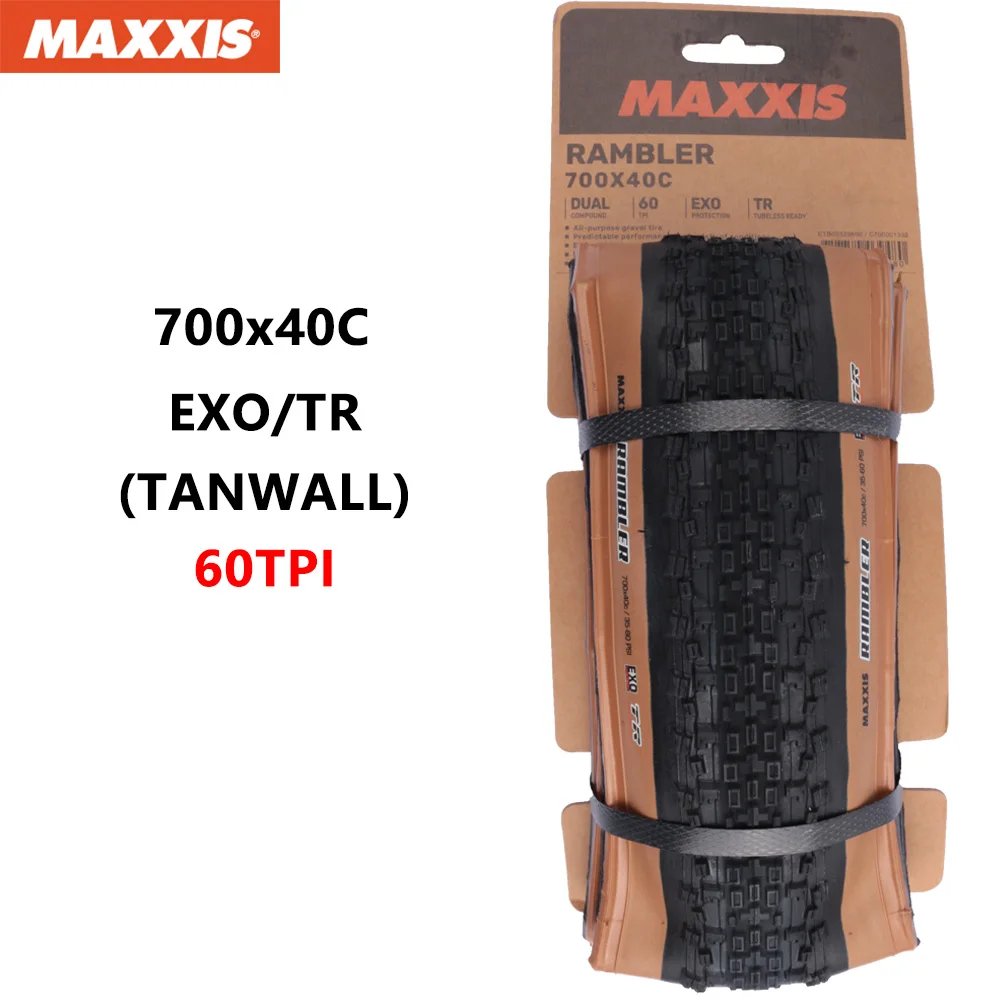 並行輸入品】maxxis rambler グラベルタイヤ 700x38/40c/45c 650x47b