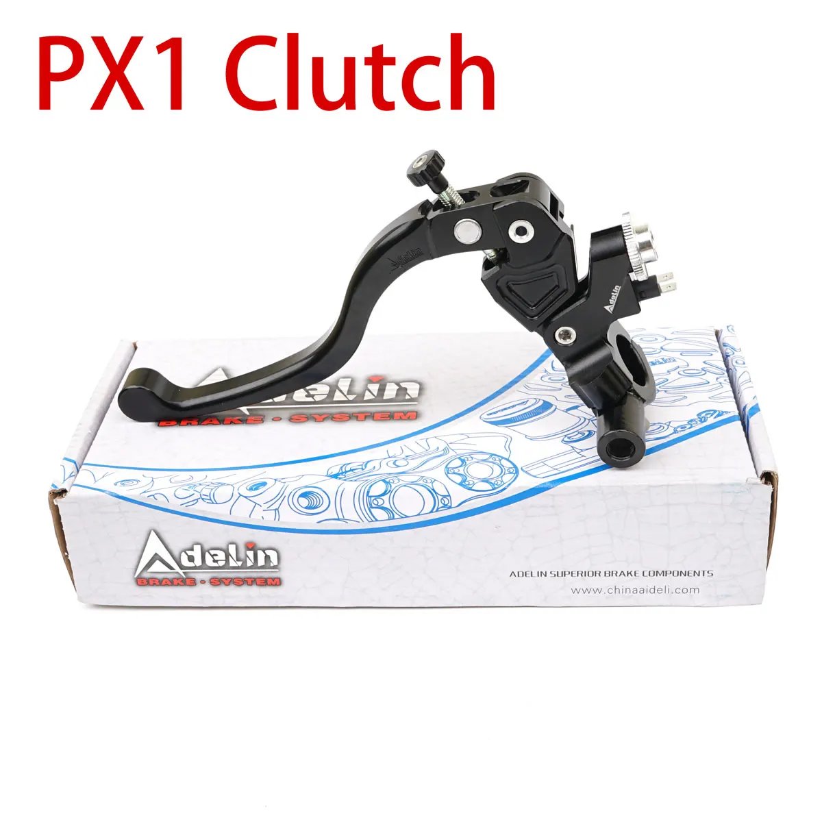 並行輸入品】adelin px1 cnc バイク調整可能クラッチブレーキマスター