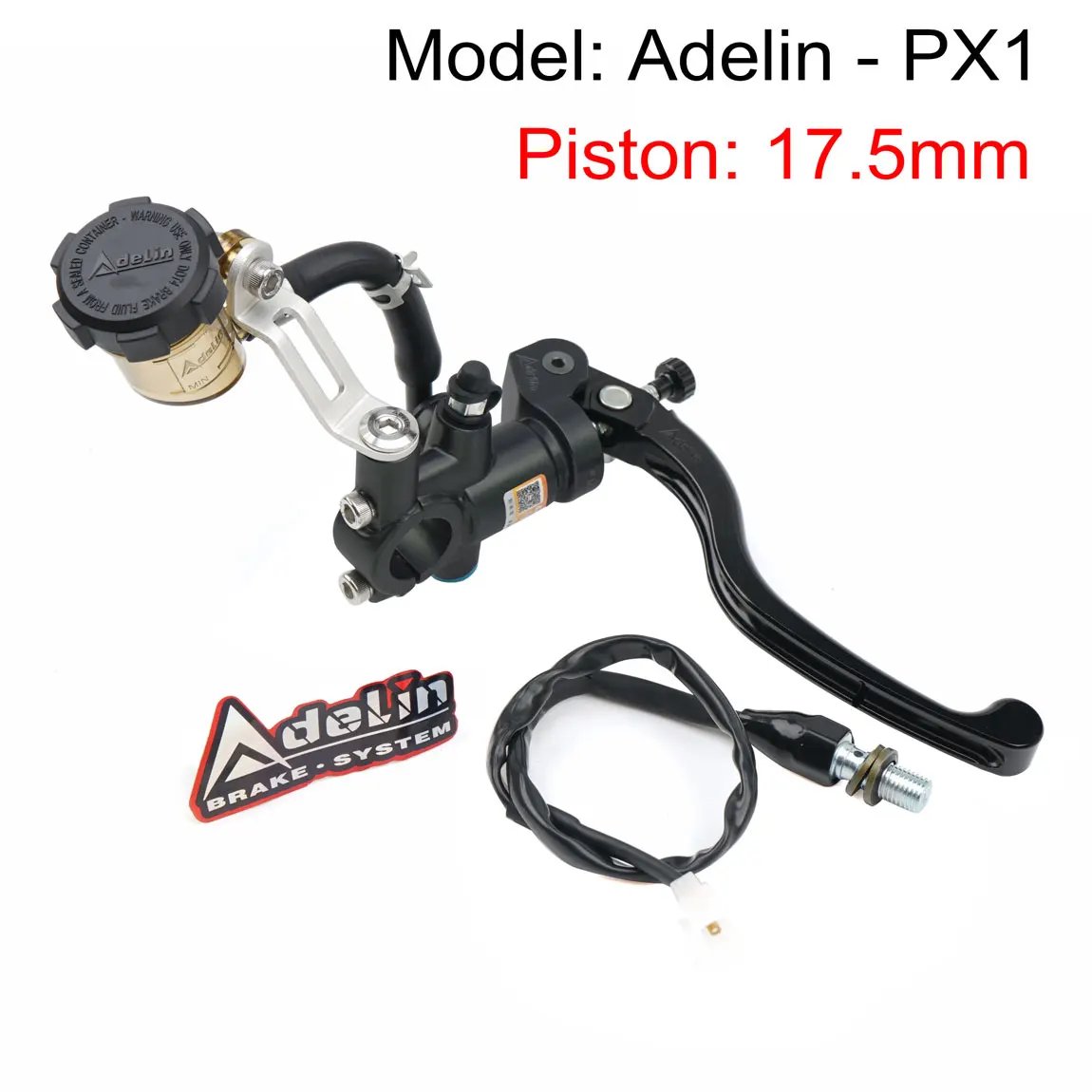 並行輸入品】汎用 14 mm-19 mm adelin バイクラジアル取付ブレーキ