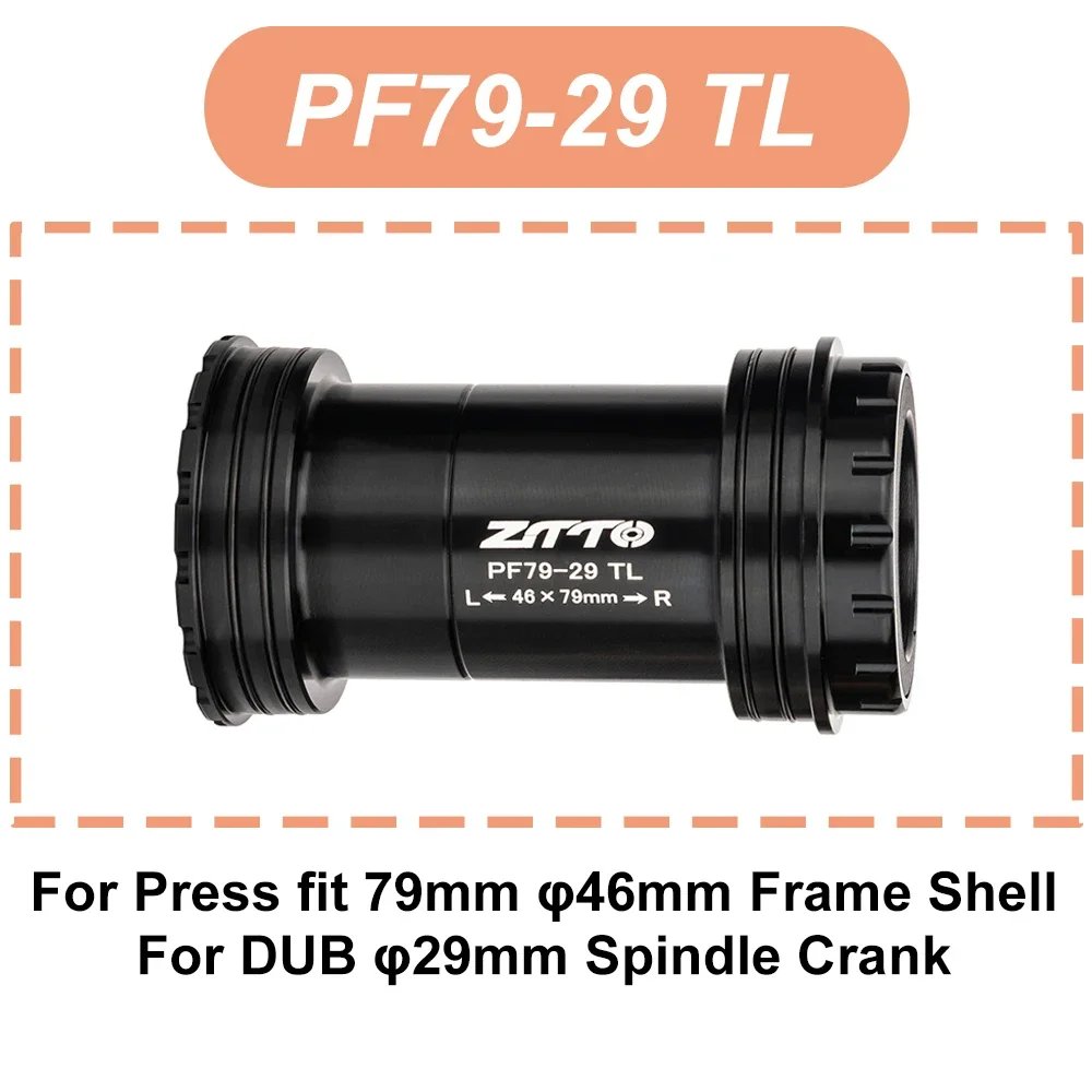 並行輸入品】ztto bb dub 自転車ボトムブラケット 29 mmクランク軸