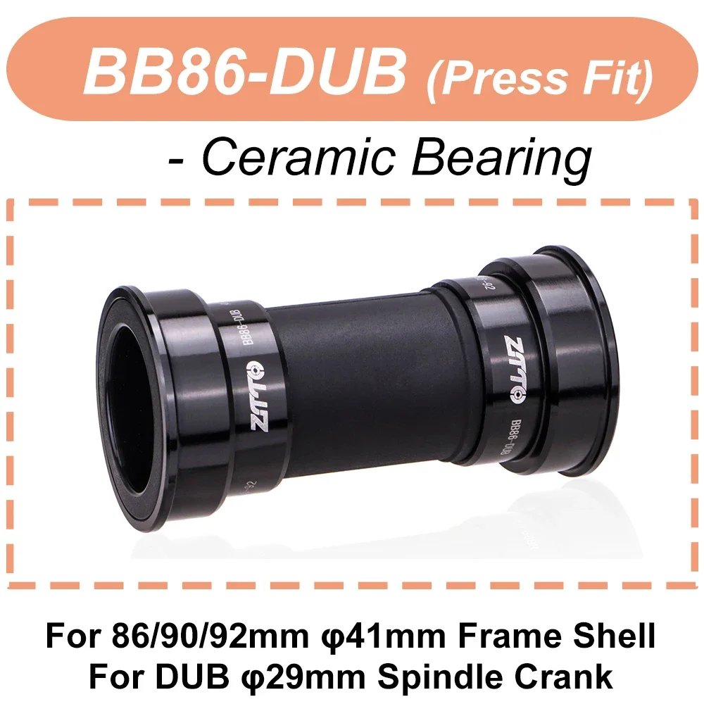 並行輸入品】ztto bb dub 自転車ボトムブラケット 29 mmクランク軸