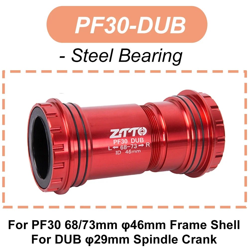 並行輸入品】ztto bb dub 自転車ボトムブラケット 29 mmクランク軸