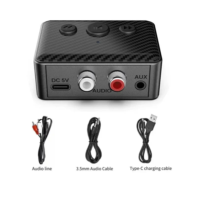 USB Bluetooth 5.4 オーディオレシーバーアダプターワイヤレスステレオ