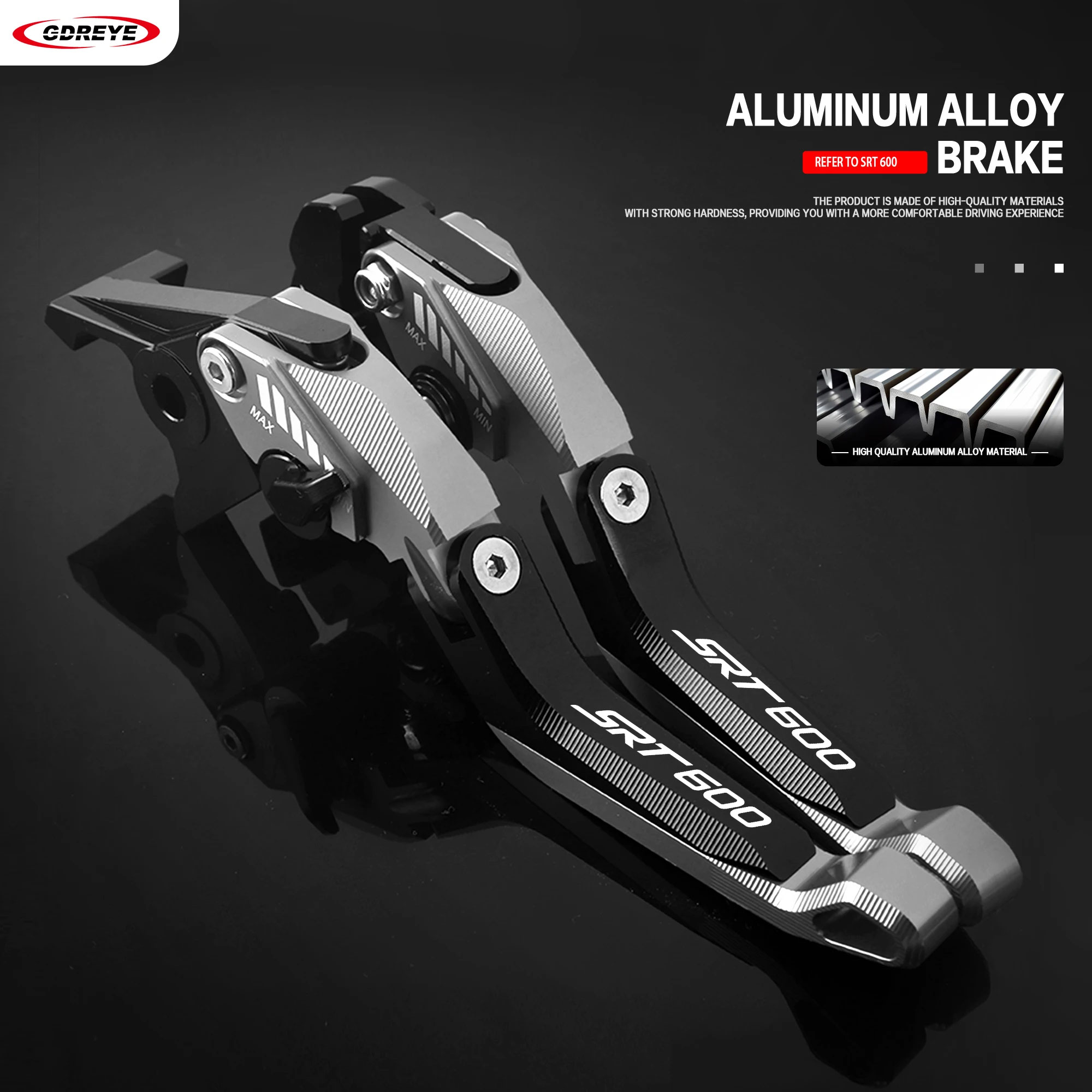 QJMOTOR SRT600 2024 かい繕う能力のある  CNC 5D アルミブレーキクラッチレバーバイク qjmotor srt600  クラッチペダル生き胆