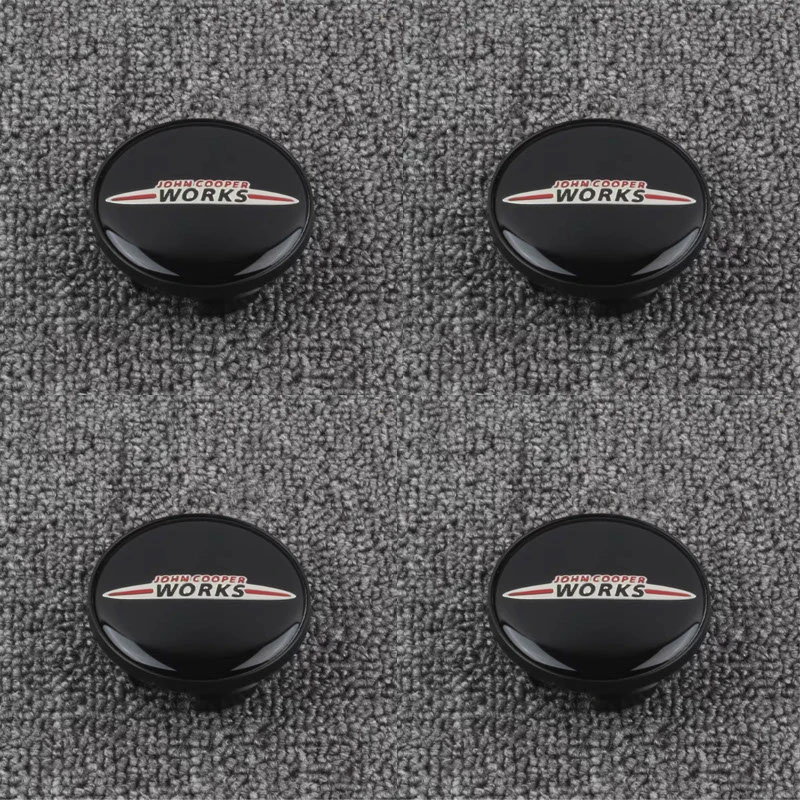 4個入り ミニ ホイールセンターキャップ 54mm ウィング ホイール